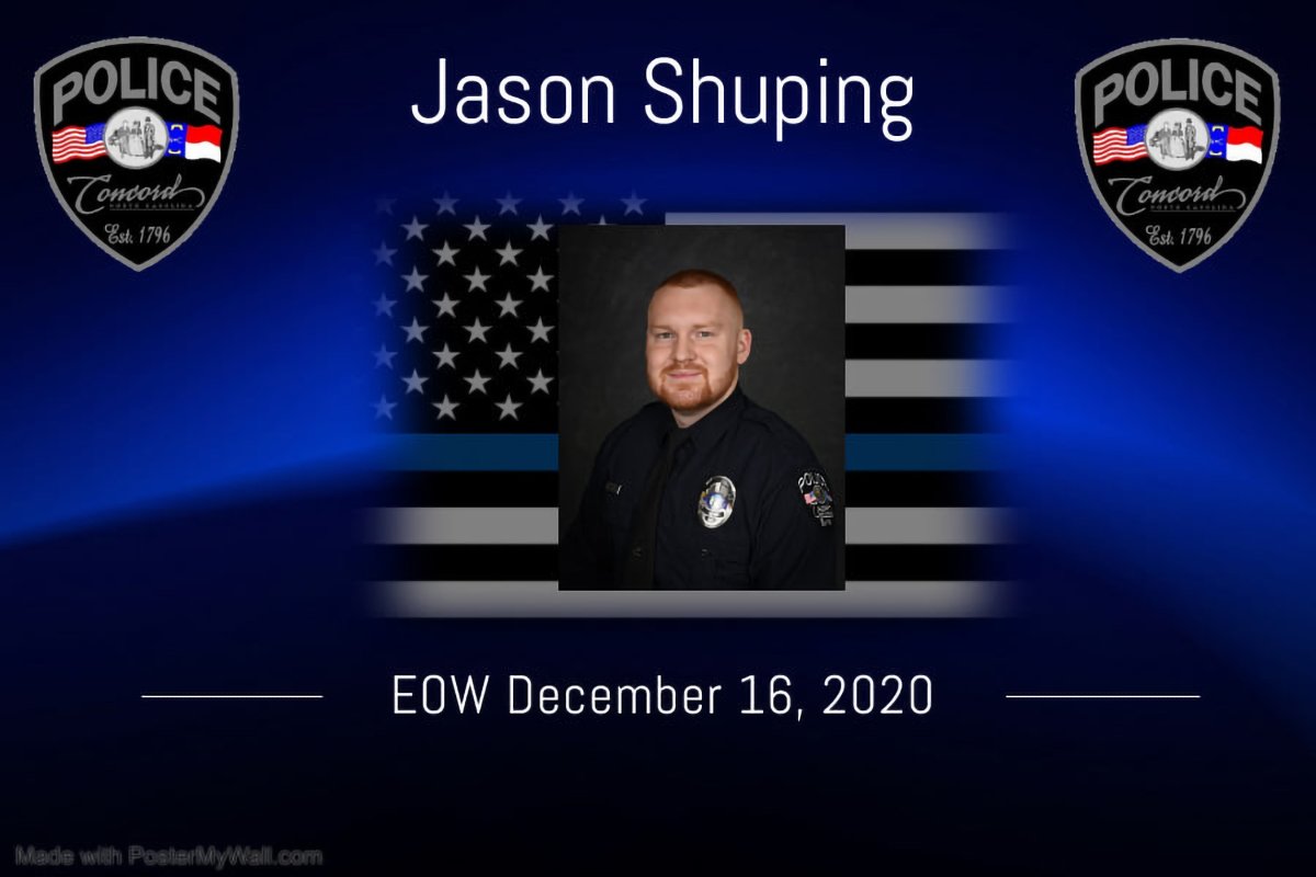 Concord Police Department Officer Jason Shuping