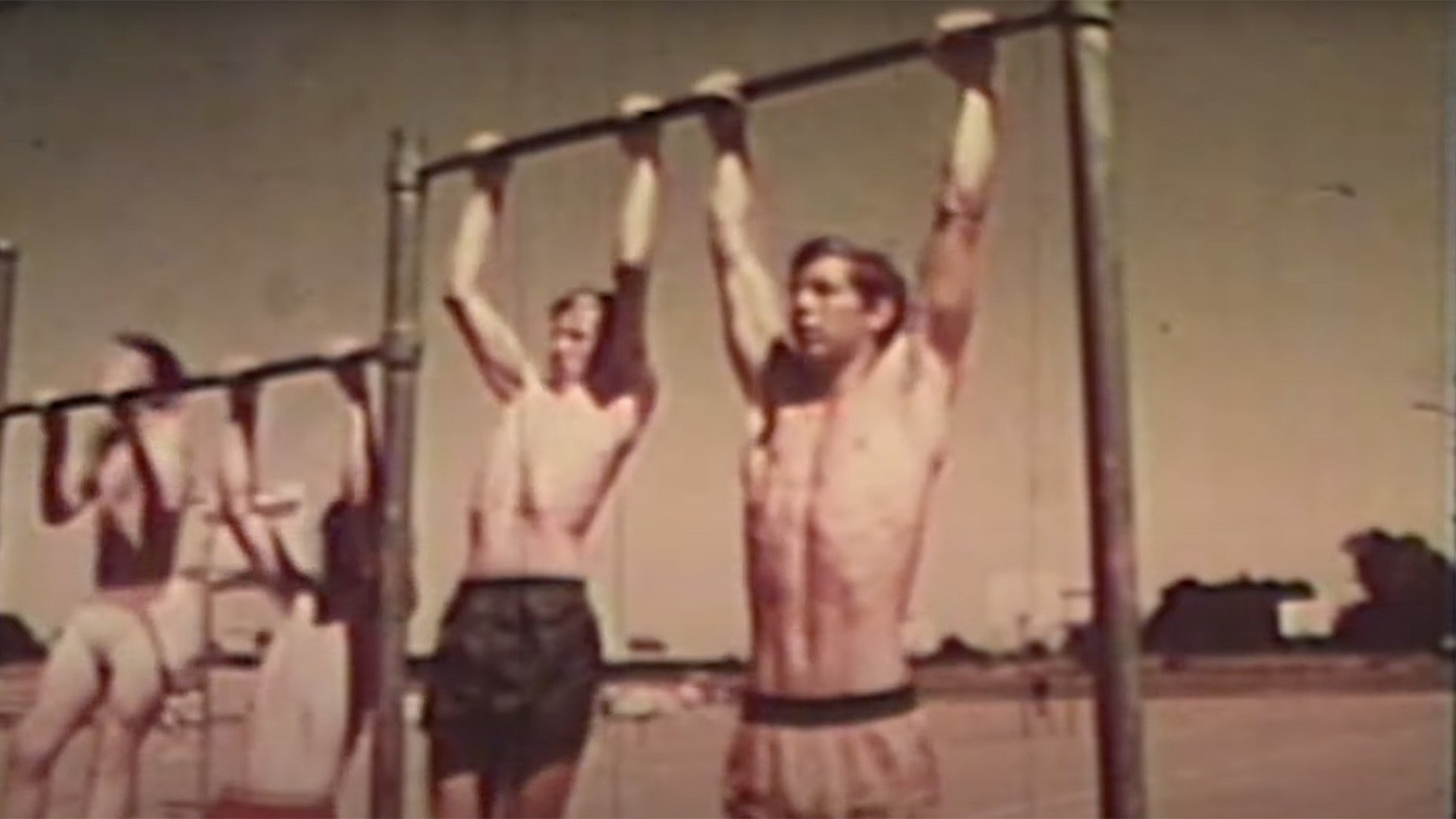 Believe it or not, there was a time in American history where gym class consisted of more than just kickball. Screenshot from YouTube.