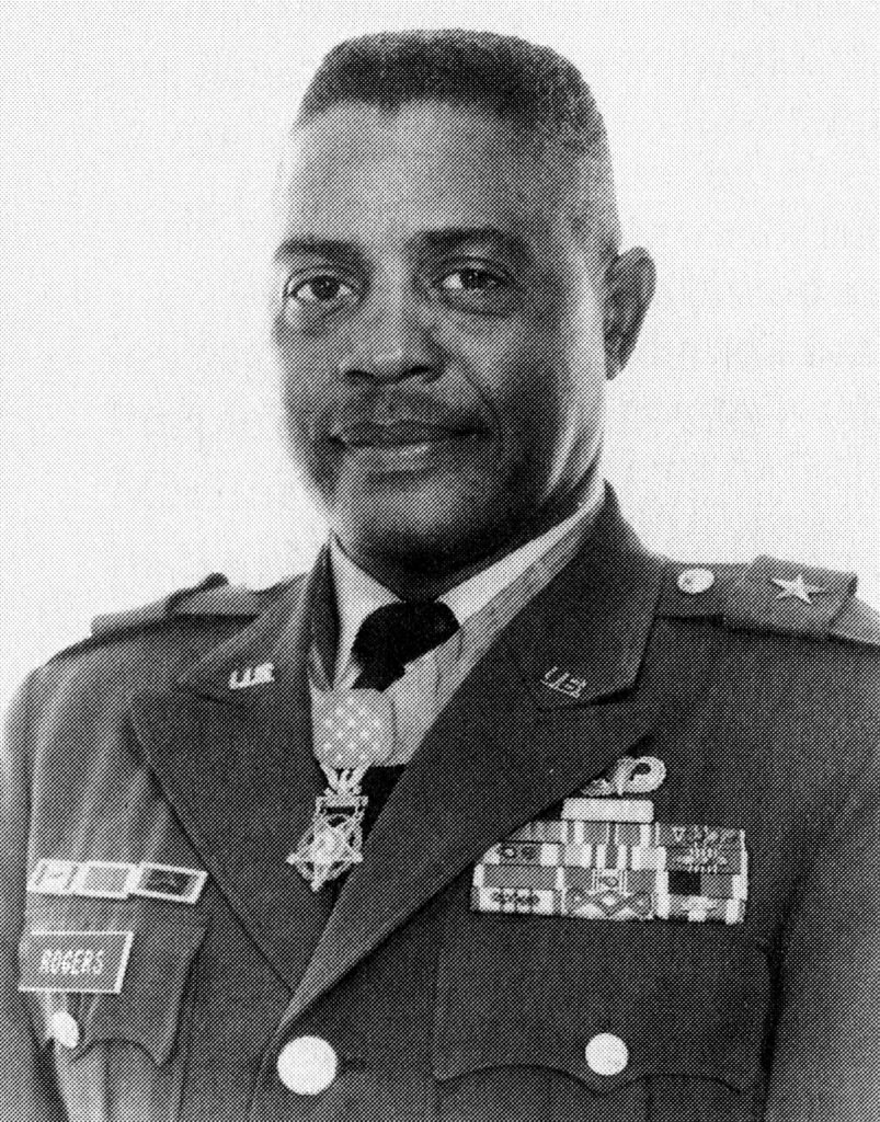 Lieutenant Colonel Charles Calvin Rogers, United States Army. Recipient of the Medal of Honor for his actions in the Vietnam War. Photo courtesy of the U.S. Army.