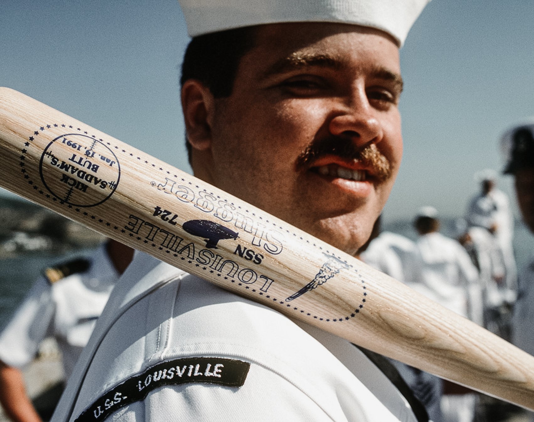Submarines USS Louisville slugger baseball