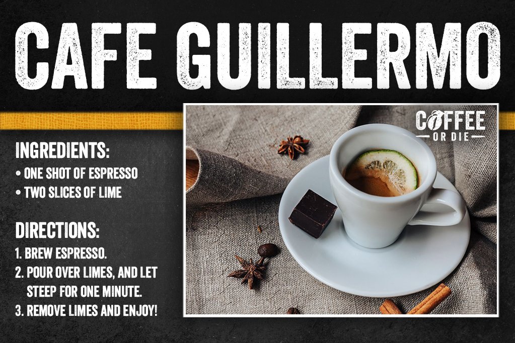 cafe guillermo, coffee, coffee or die