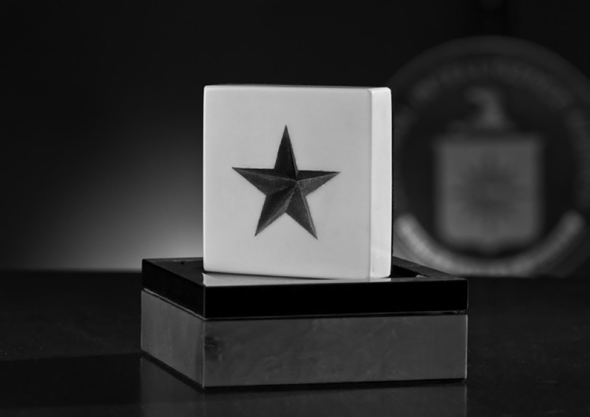 CIA Memorial Wall star coffee or die 