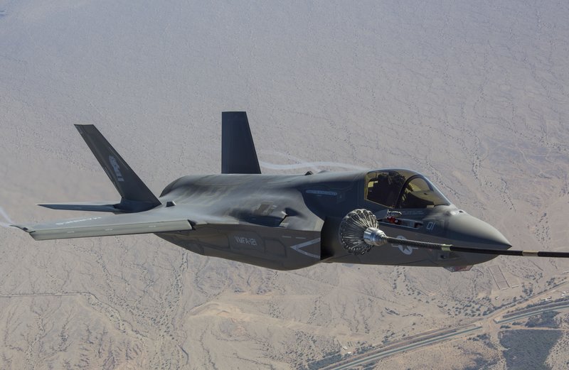 Refueling the F-35B Lightning II with VMGR-352, Raider Five Zero