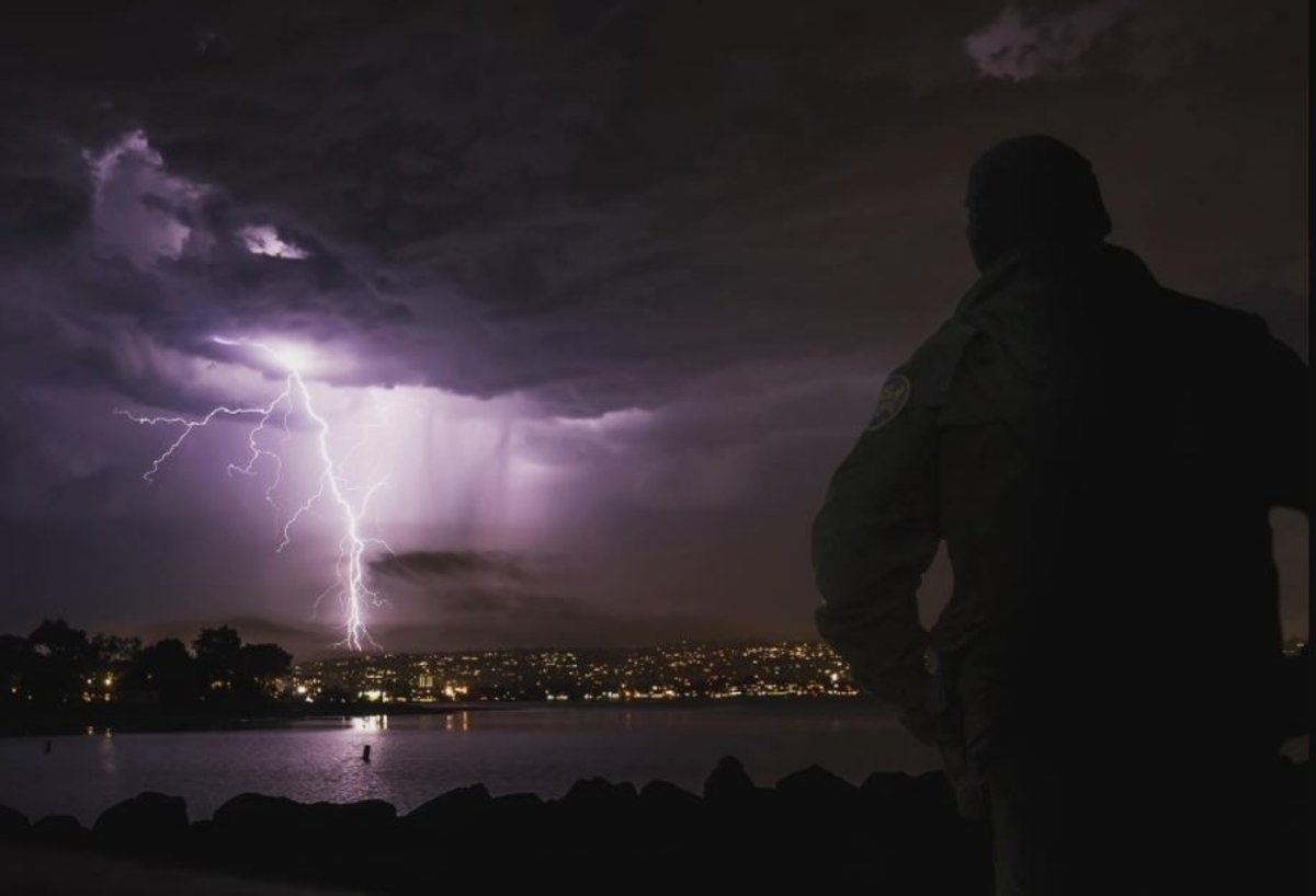 San Diego lightning