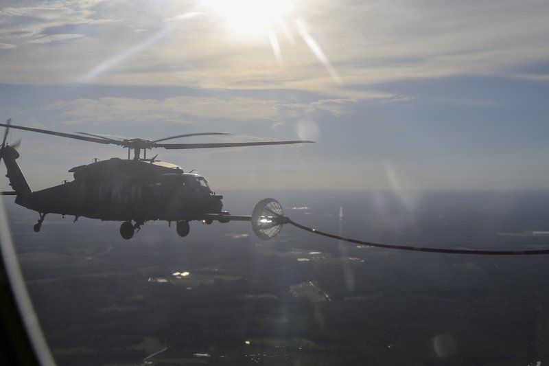 Alaska Guardsmen conduct rescue operations in North Carolina