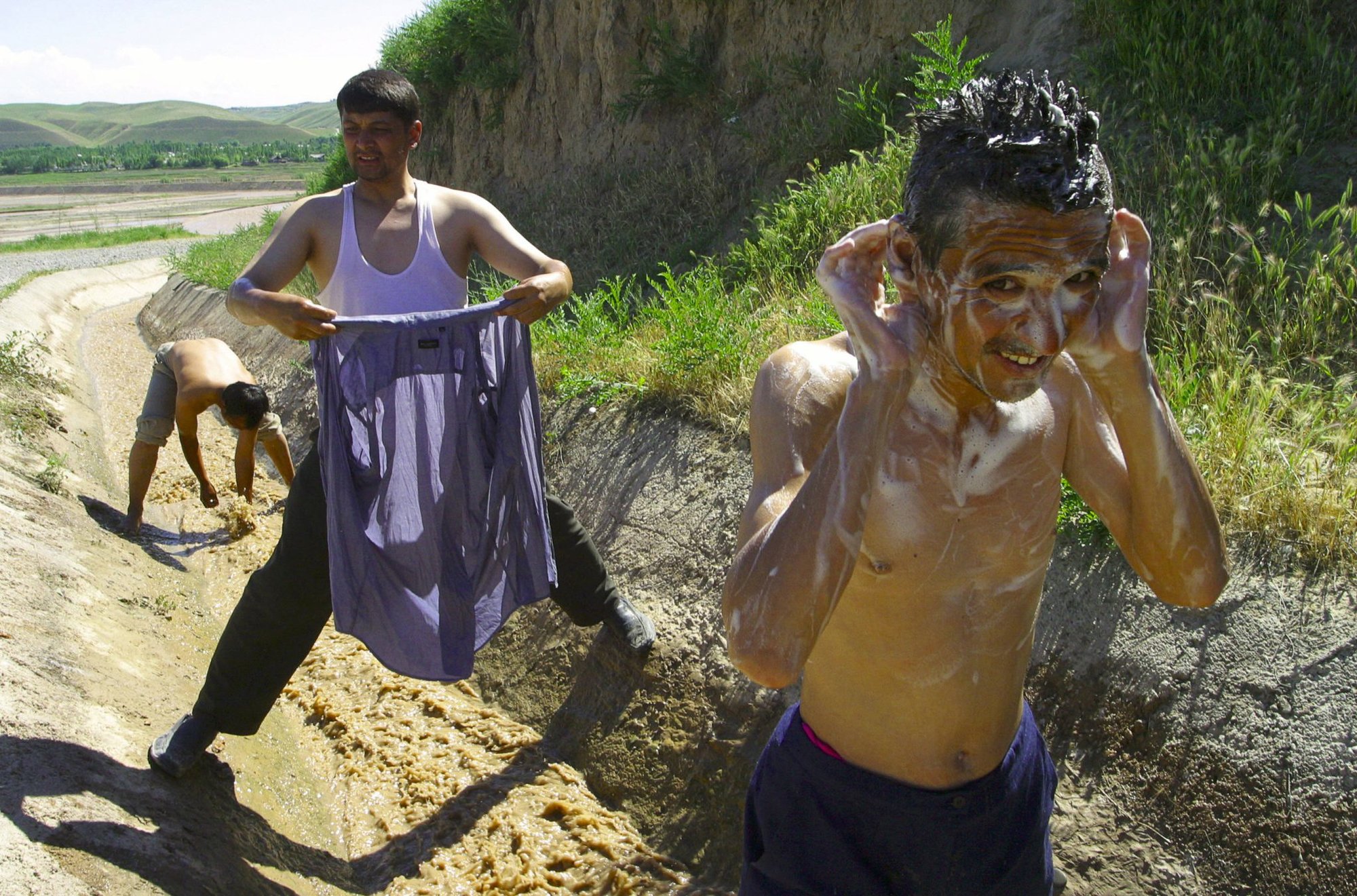 Uzbek refugees