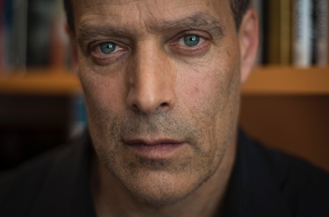 Sebastian Junger, Freedom, conversation with coffee or die