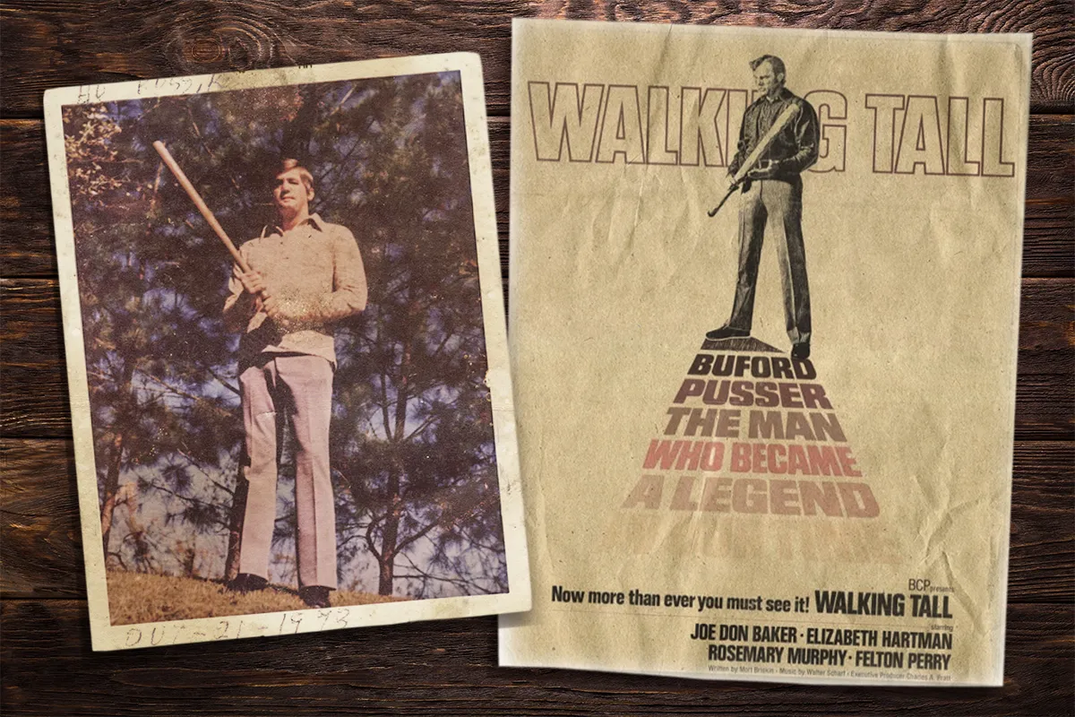 Buford Pusser walking tall coffee or die