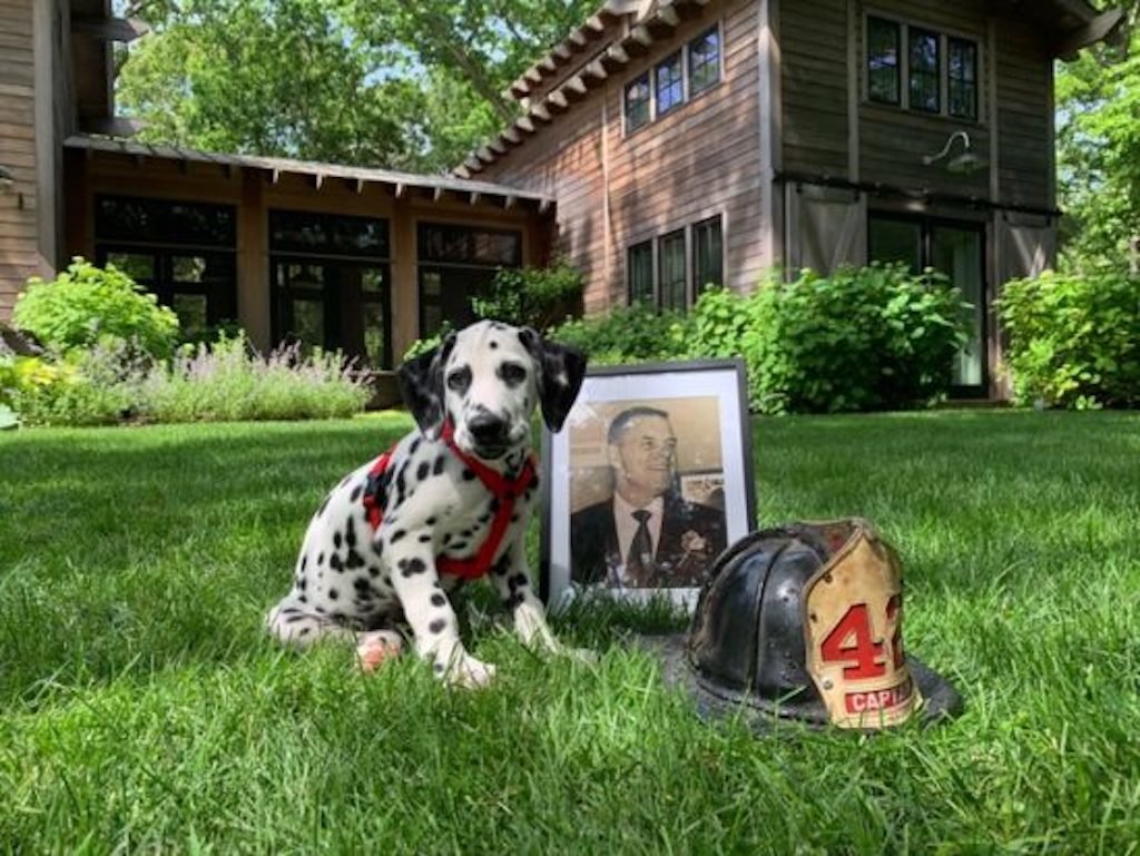 JT fire dog FDNY history coffee or die