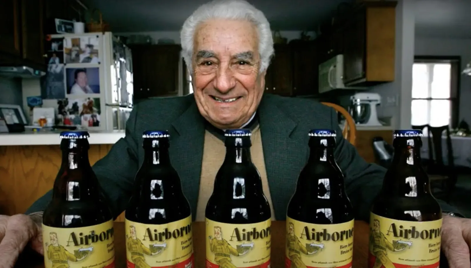 Vincent Speranza airborne beer coffee or die