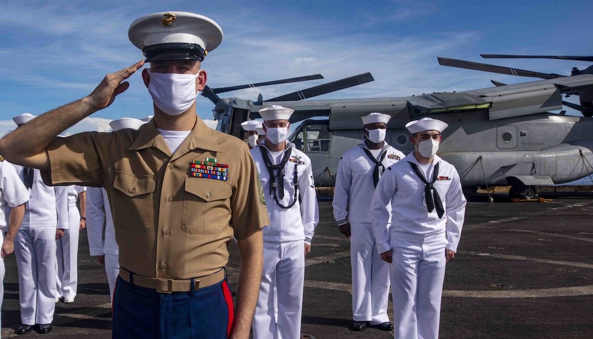 Marines sailors