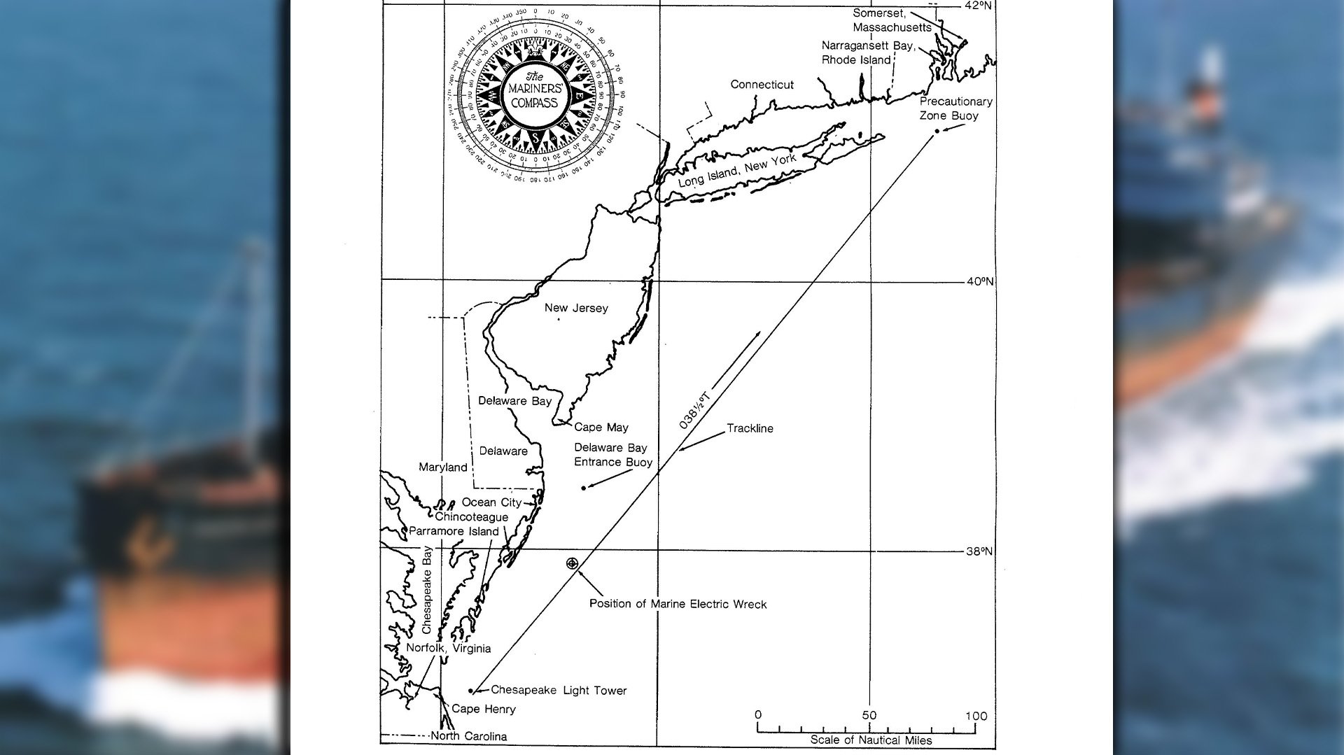 marine electric map