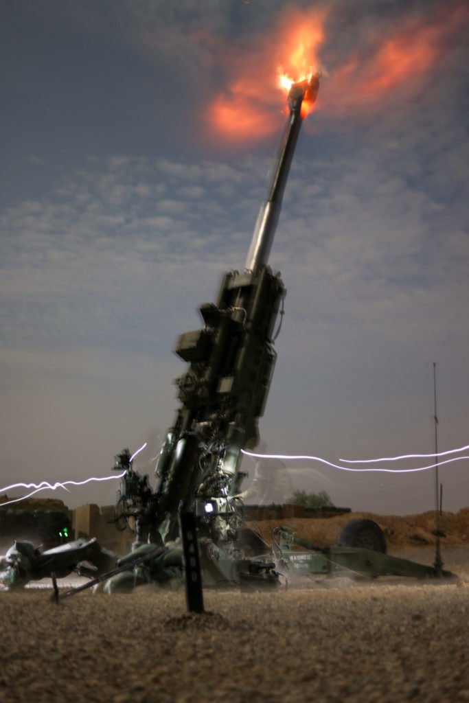 Iraq artillery