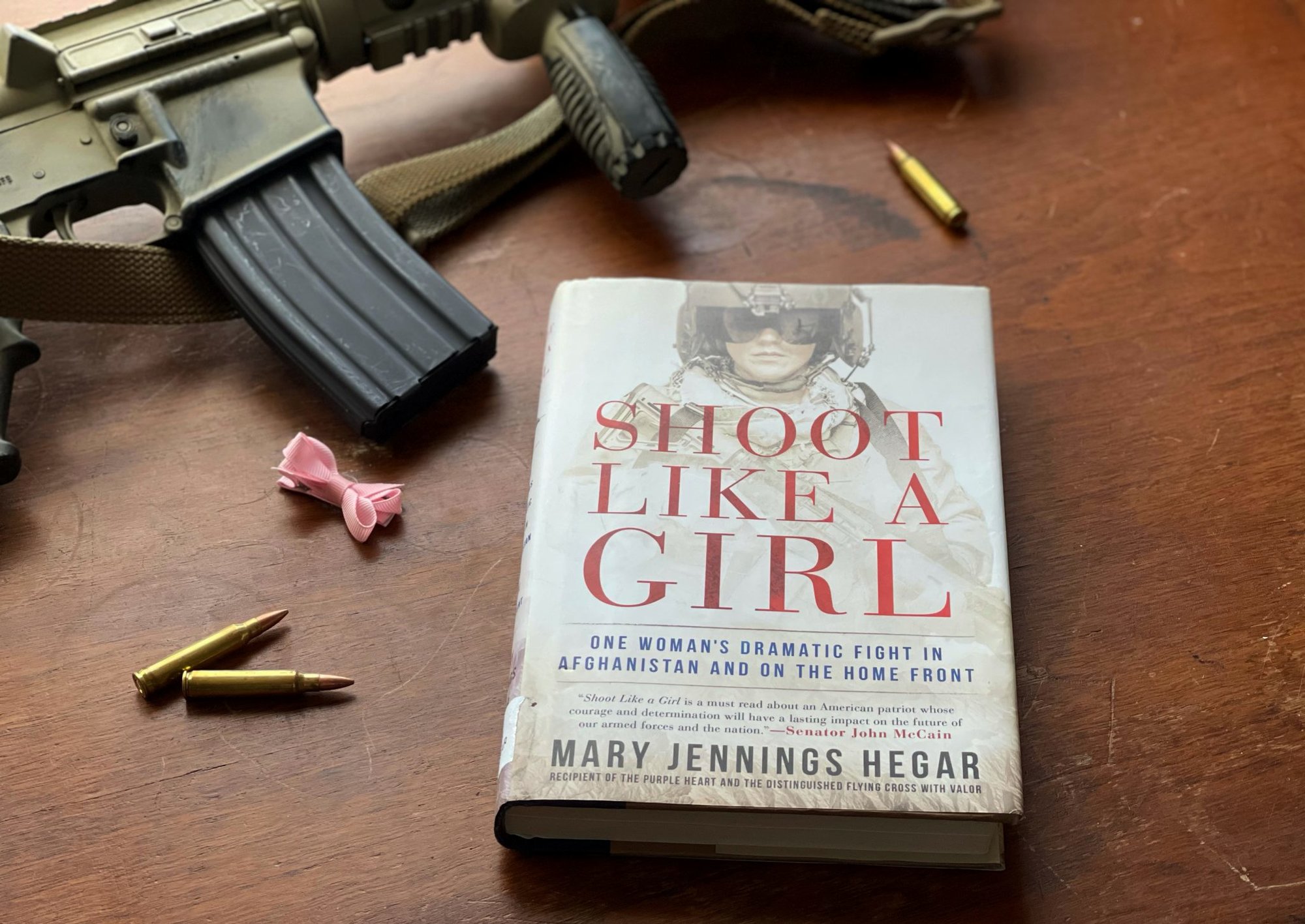 Shoot Like a Girl, MJ Hegar