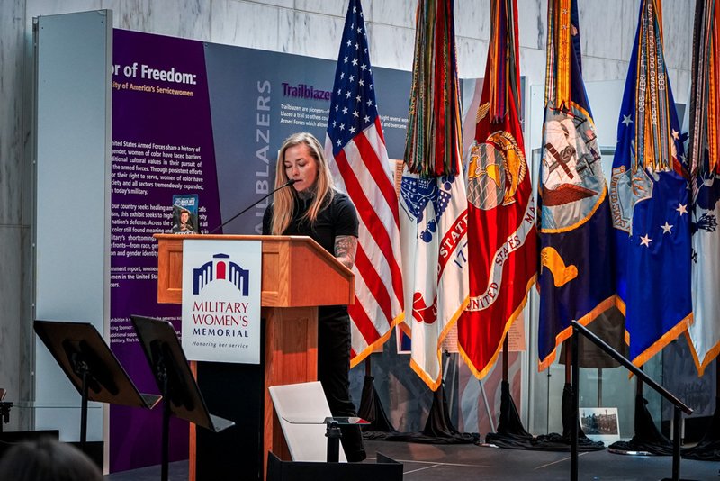 jenna bakken military women's memorial women veterans day