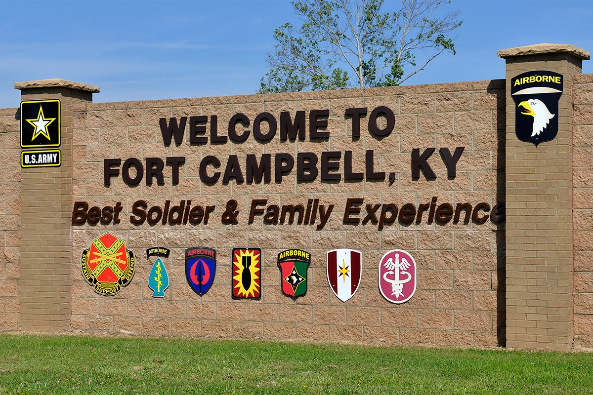 101st airborne soldier Fort Campbell