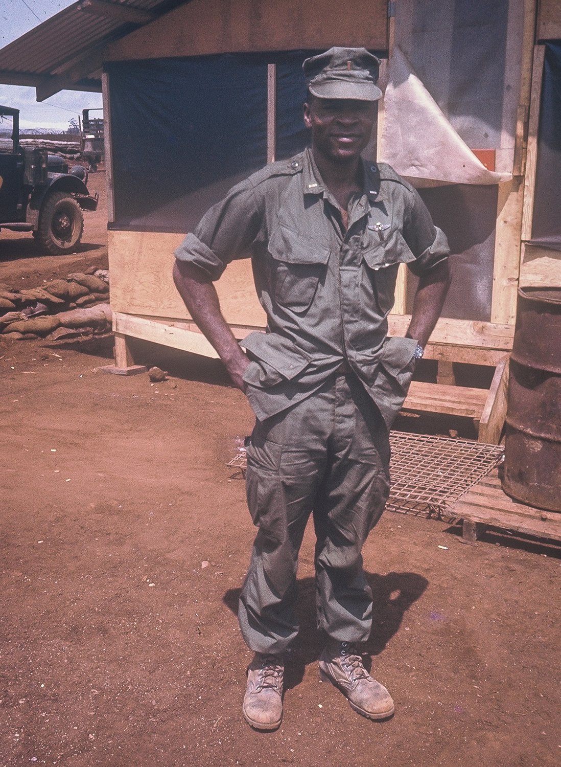 2nd Lt. James Capers Jr. in Vietnam