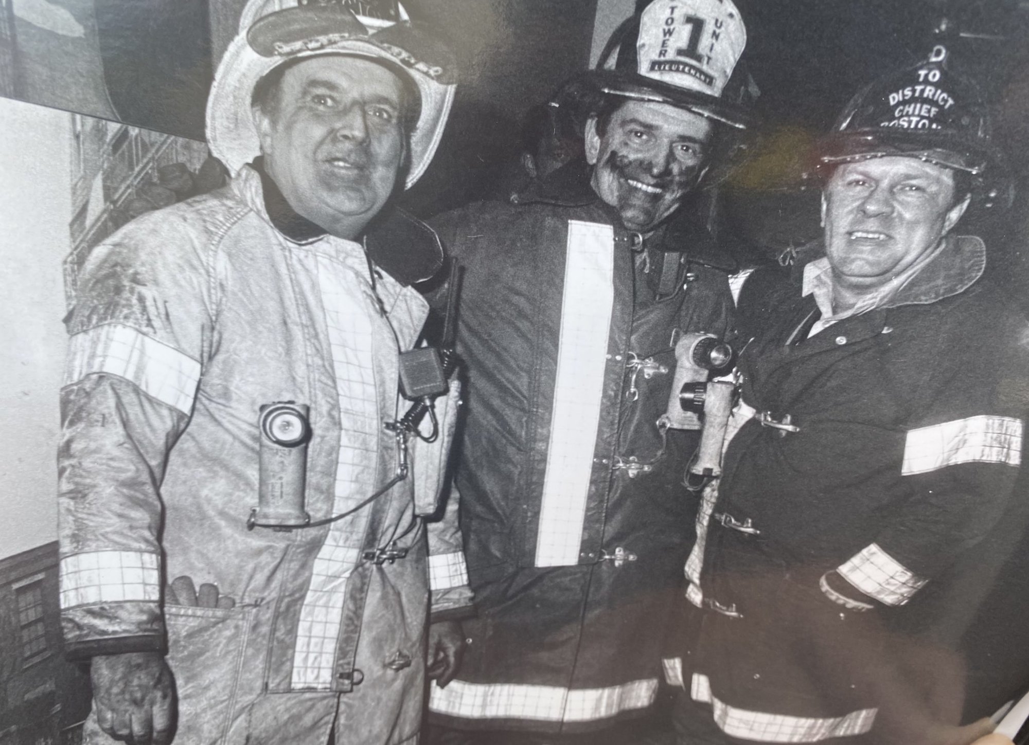 ed Loder Boston firefighter coffee or die 