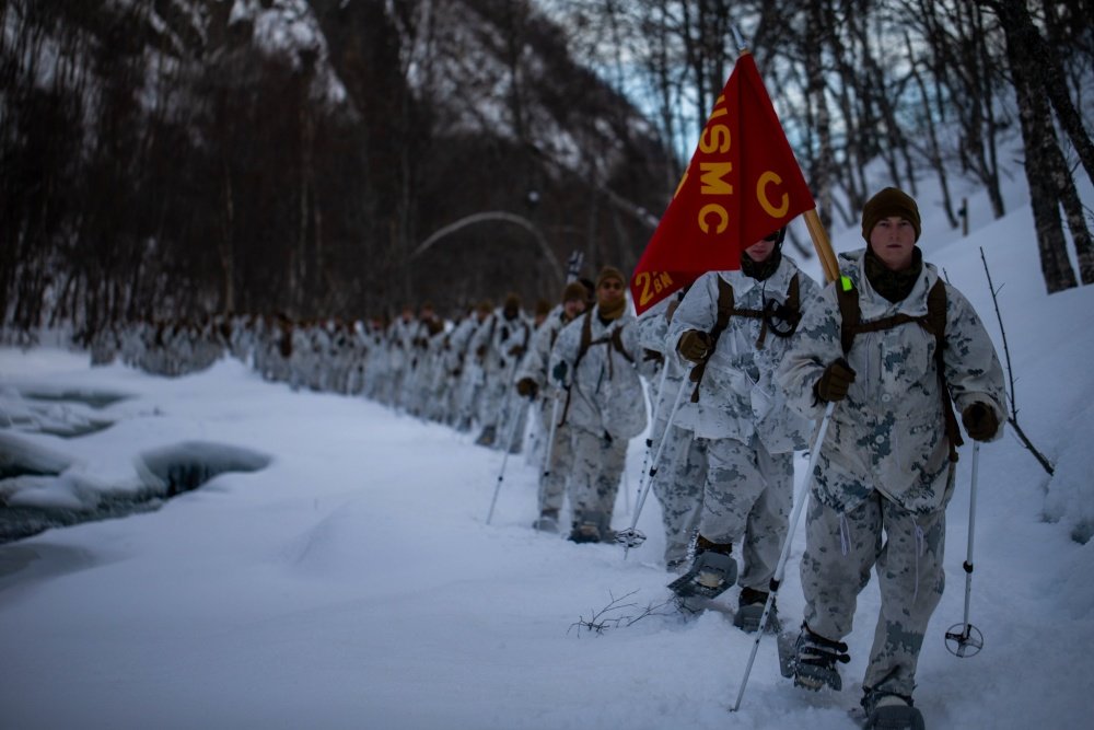 arctic warfare training, coffee or die