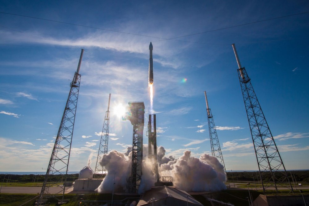 The 45th Space Wing supported United Launch Alliance’s launch of NASA’s Tracking and Data Relay Satellite-M (TDRS-M) Aug. 18, 2017 from Space Launch Complex-41 Cape Canaveral Air Force Station, Fla. Courtesy photo/United Launch Alliance.