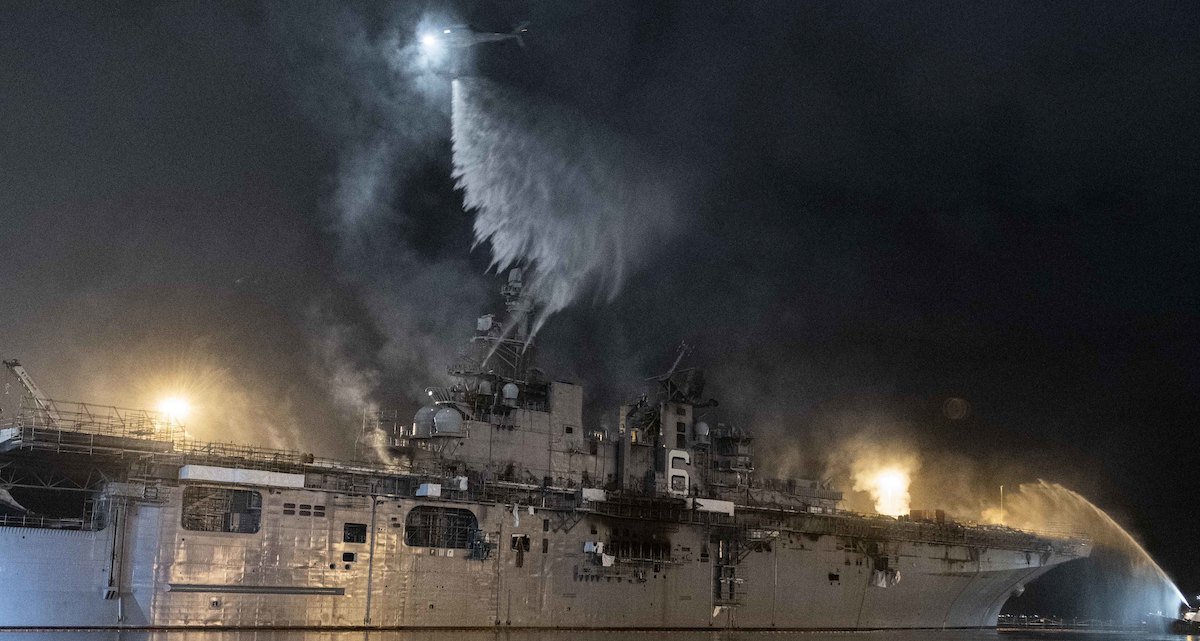 Navy Warship Destruction