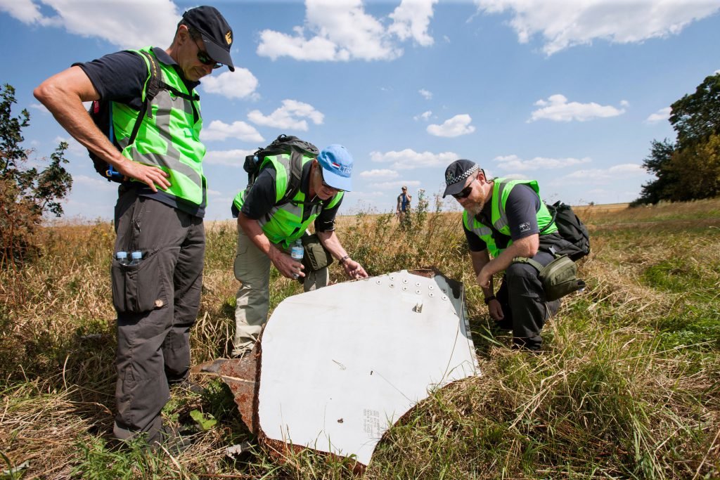 MH-17 crash site