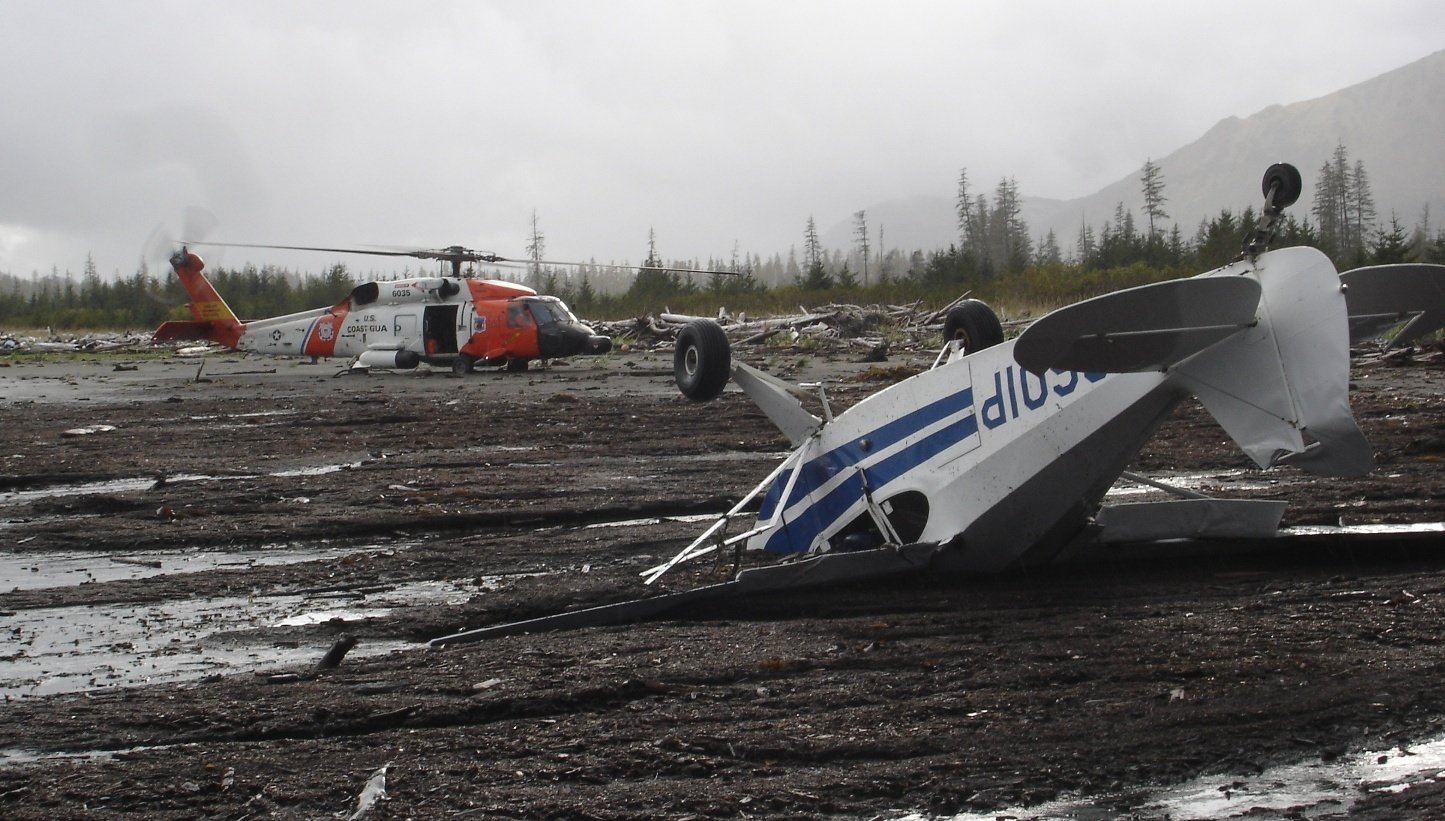 downed plane