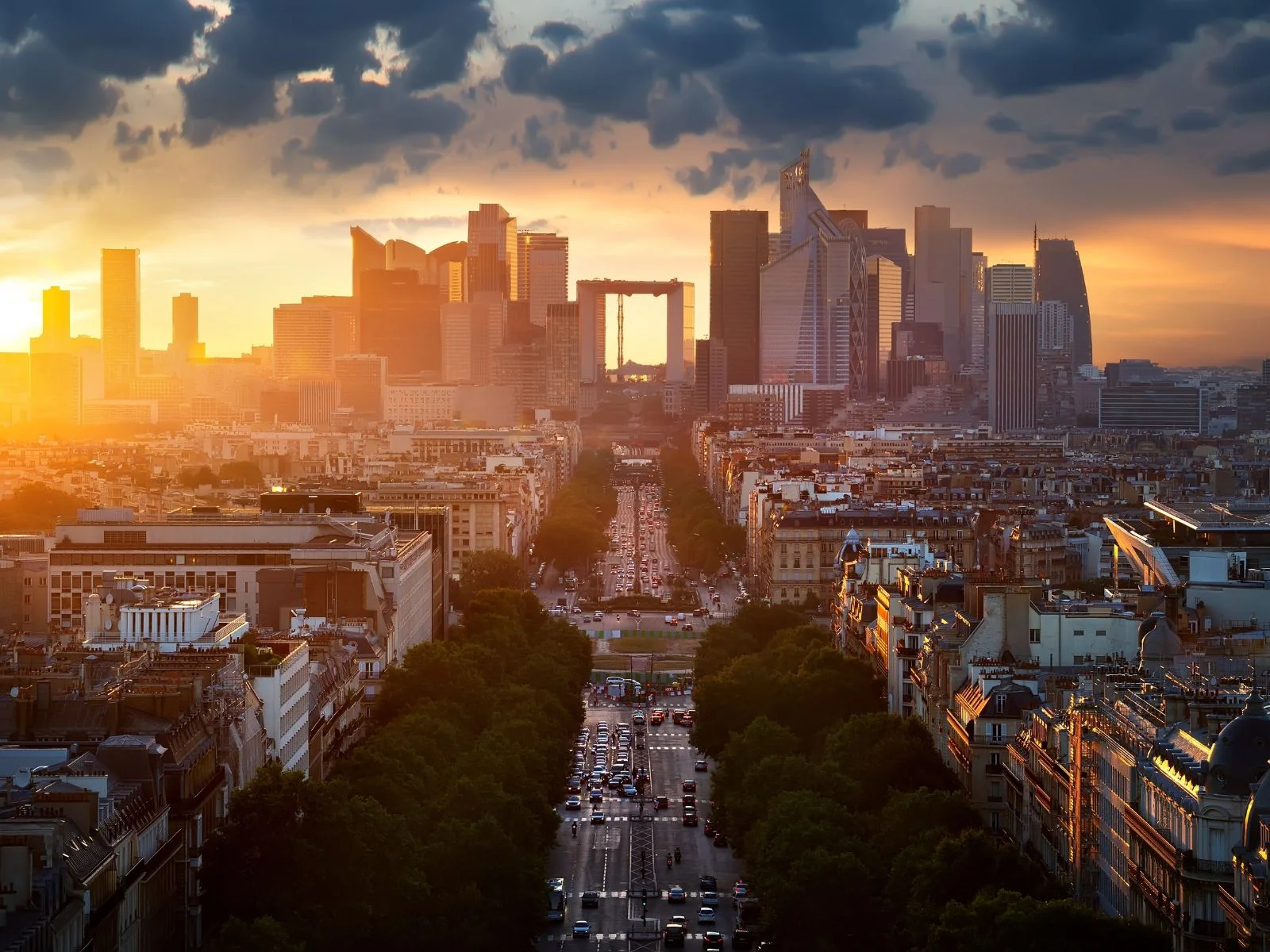 La Defense in Paris