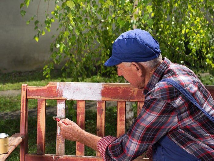 Refinishing Yard Furniture