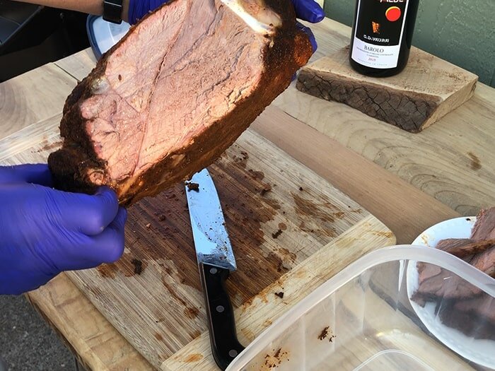 Traeger Whole Smoked Leg of Lamb