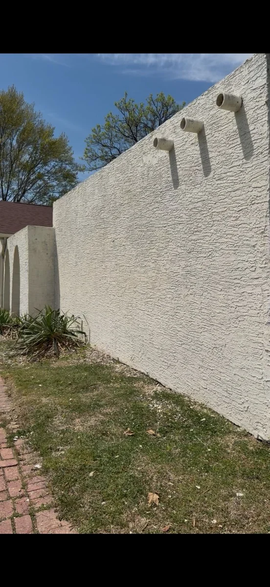 Stucco Wall Soft Wash