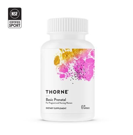 Thorne's Basic Prenatal Becomes the First Prenatal with a Bioactive Form of Folate to Earn NSF Certified for Sport® Certification