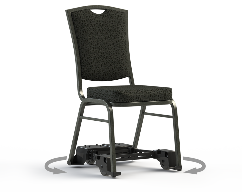 Chair Caddie with Armless Dining Chair