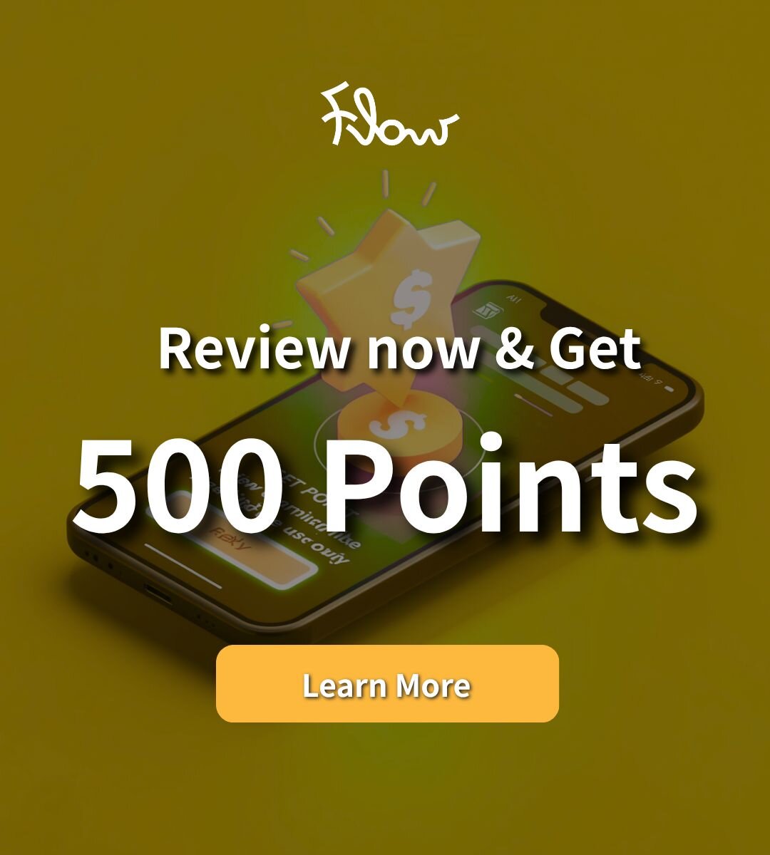 Review & Get 500 points