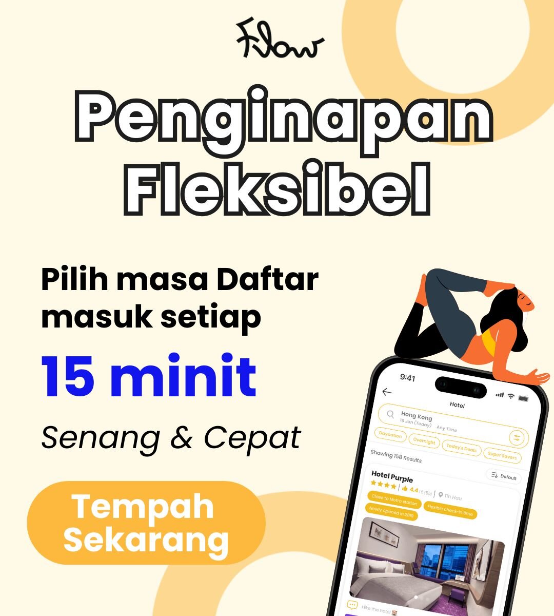 Penginapan Fleksibel