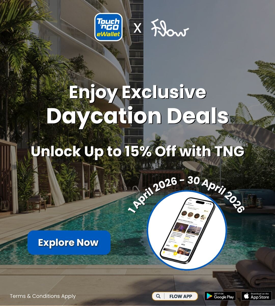 TNG x Flow App Promotion | Exclusive Hotel Booking Offer