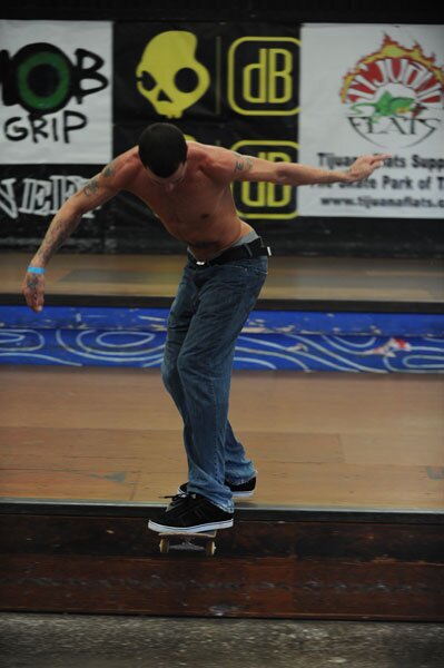 Eddie never poops on these backside tailslides