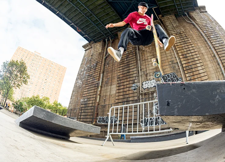 <!--danyc18practice-->

Sprawl it out and bring it back... practically growing up on the Damn Am tour, Marcos Montoya Tres the bump to bump.
