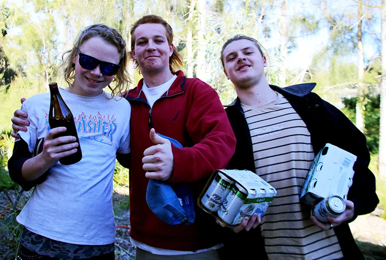 <!--daaus-qual-->

The Bad Boy Party Crew must be rich, cuz that right there in Australia is about $3,000 USD worth of beer.