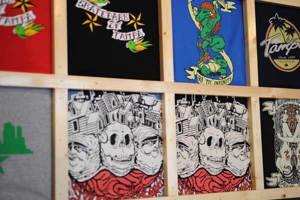 Shirts at SPoT Skate Shop Ybor