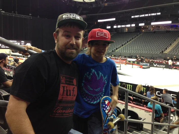 <!-- nycsummer2013 -->

Joe and Austin Hufnagel  - Yep, Keith's nephew Austin will carry the snap over the next two decades