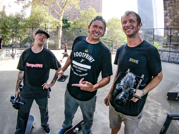 Different faces filming with different devices from different places. What up Joey Brezinski!


<!--damnamnyc23-day1-->