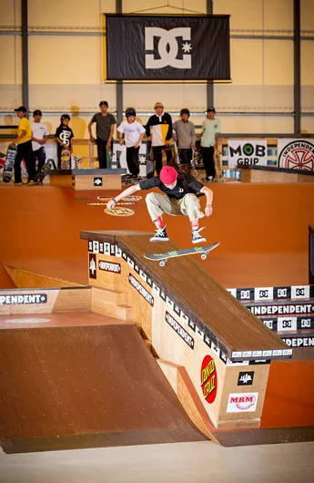 <!--ja19qualsphotos-->

Toki Kakitani’s F/S Flip up n’ over the Hubba is no small order.
