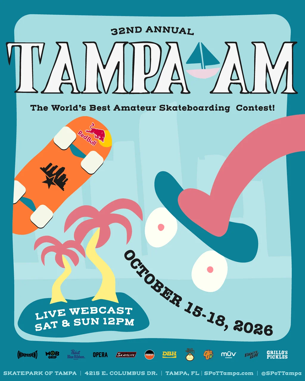 32nd Annual Tampa Am poster or cover