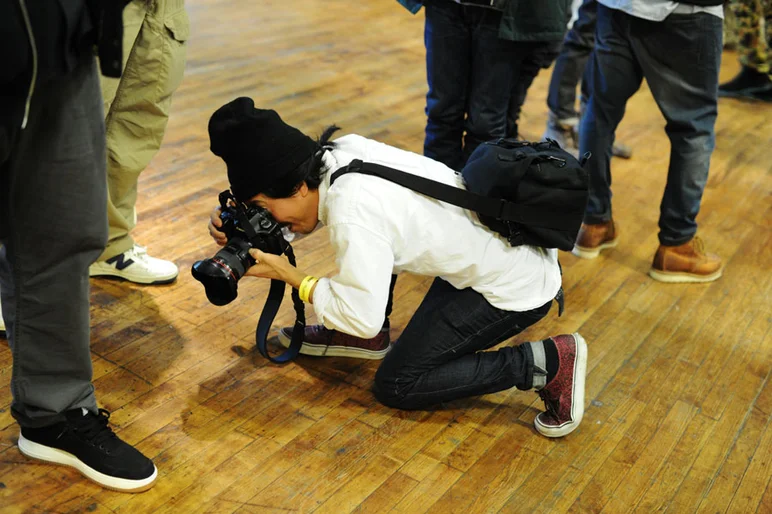 This dude was like the digital Ybor Shoe Licker.<!-- Agenda Trade Show in NYC 2013 -->