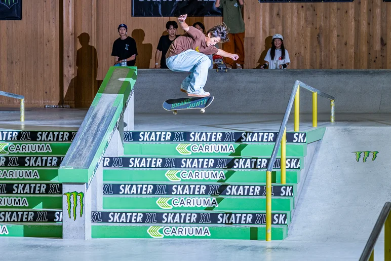 I think the catch on this hardflip was heard in outerspace. Tokiya has these things down.


<!--damnamjapan2023mensqualifiers-->