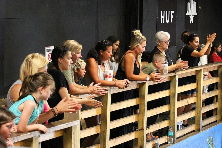 <!--soj17-->

Shoutout to all the parents, especially the skate moms who came out to support their kids and everyone else at the contest.