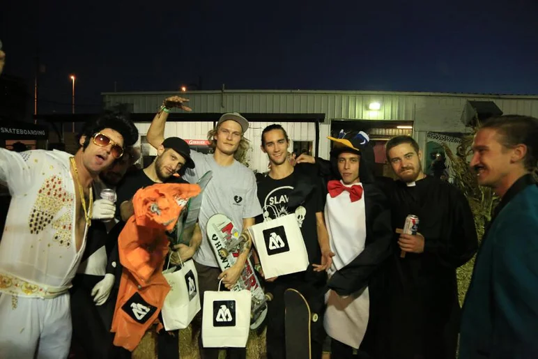 <!-- 2013MatixHalloweenJam -->

Haunted High Ollie Contest top 3: PJ Castellano, Eric McKenney, and Dylan Perry.