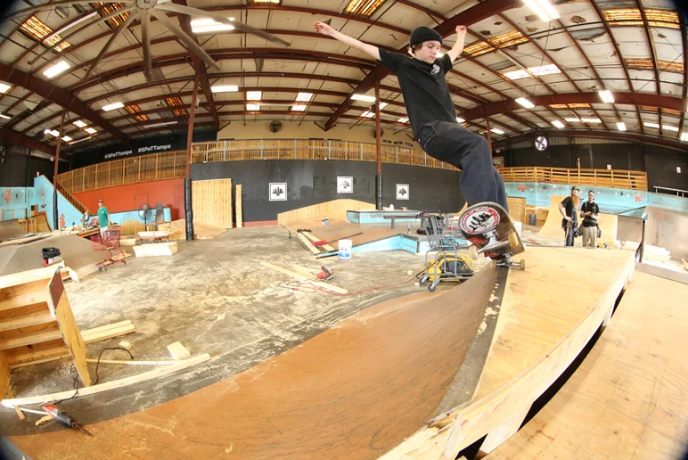 <!--NEWCOURSE16-->

...That's Wes. He's an all-terrain ripper, Boards For Bros ambassador, and all around great kid. That's why we couldn't get too mad at him for sneaking in a front pivot here and there.