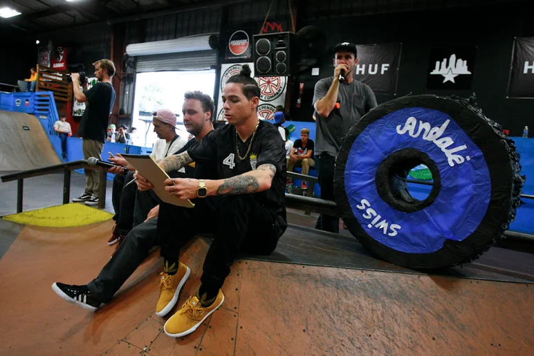 <!--wheeliedope17-->

The Judges had their work cut out for them keeping an eye on tons of tricks going down.